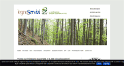 Desktop Screenshot of legnoservizi.it